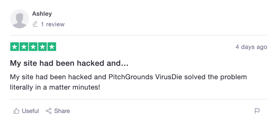 Pitchground review: My site had been hacked and…